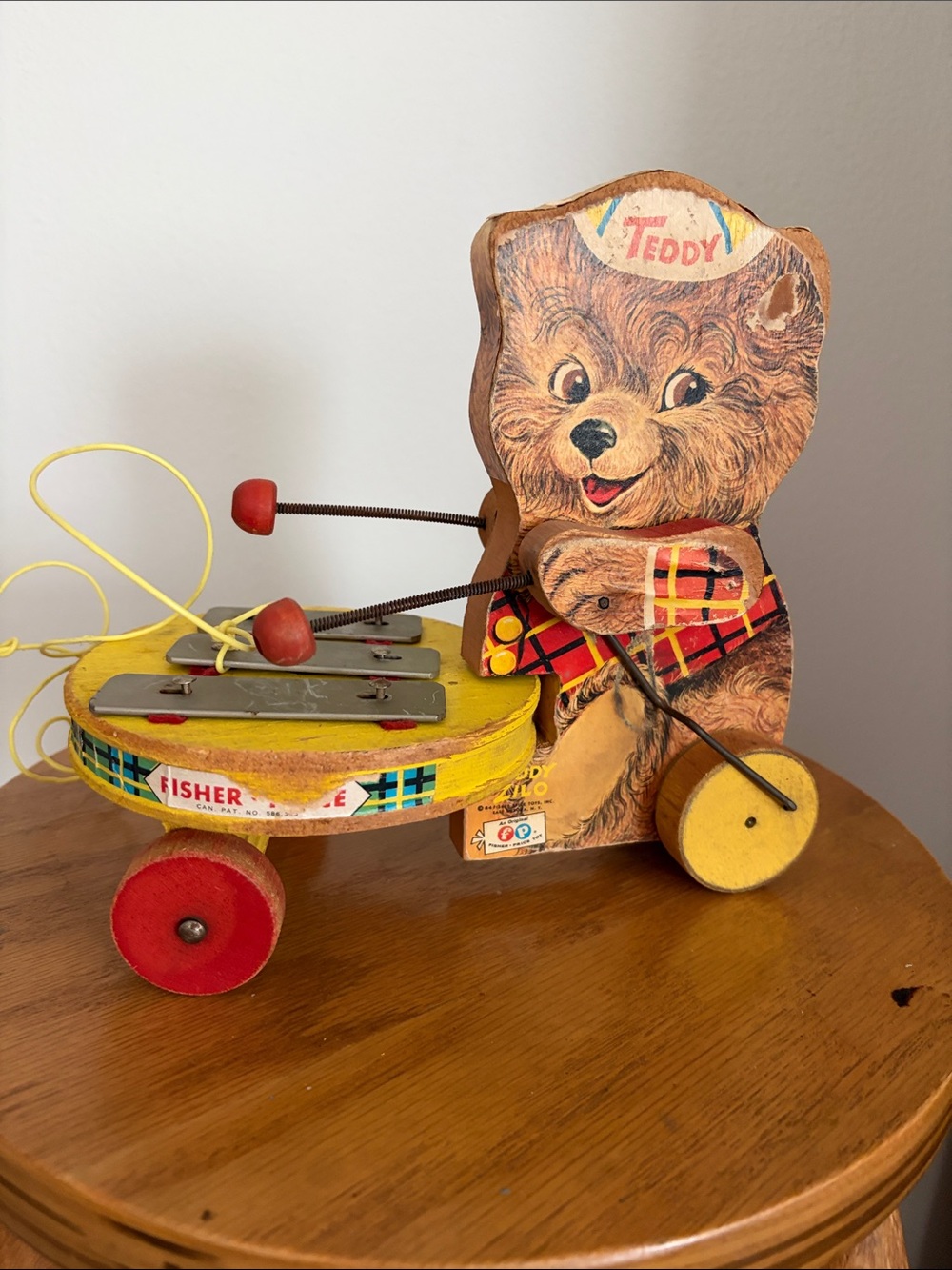 Fisher Price vintage pull toy